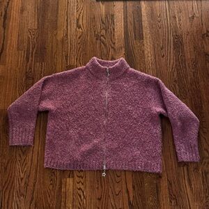 Lisa Says Gah Gemma Zip Up Sweater